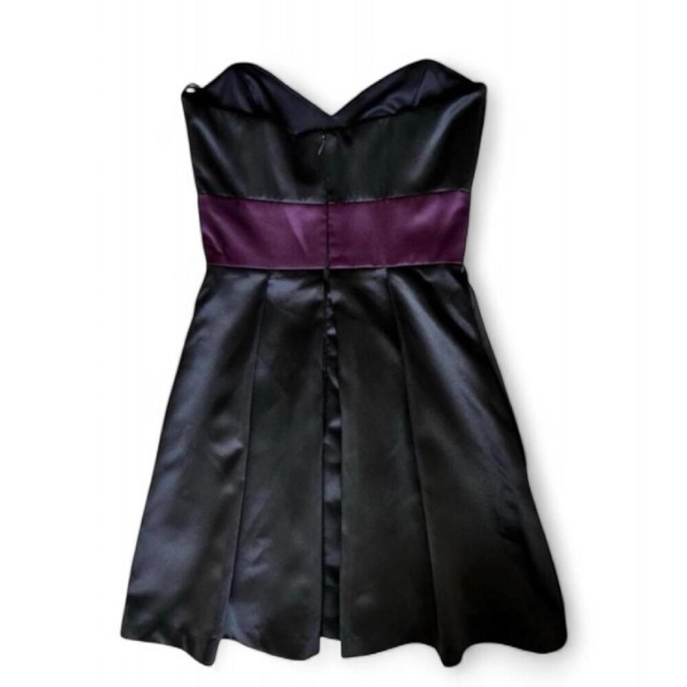 Black Formal Strapless Dress Size 0 - Picture 2 of 5